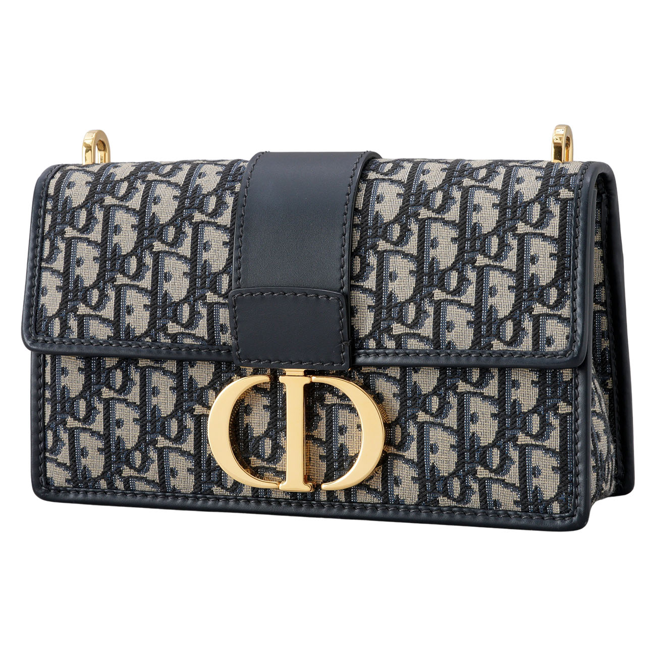 CHRISTIAN DIOR(USED)디올 오블리크 30 몽테인 체인 숄더백